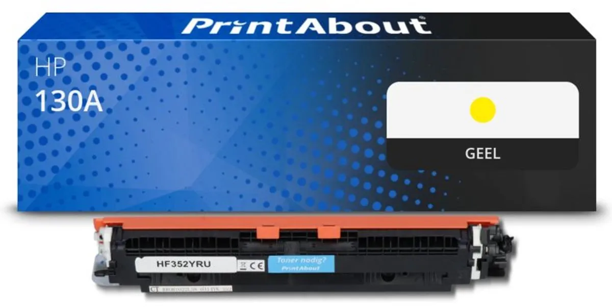 PrintAbout HP 130A CF352A Toner Geel