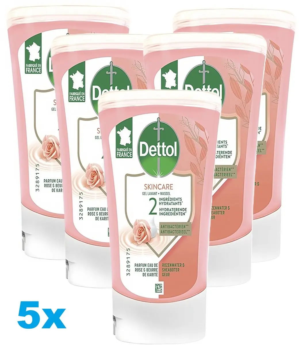 Dettol Handzeep Navulling Skin Care Rose & Shea Butter