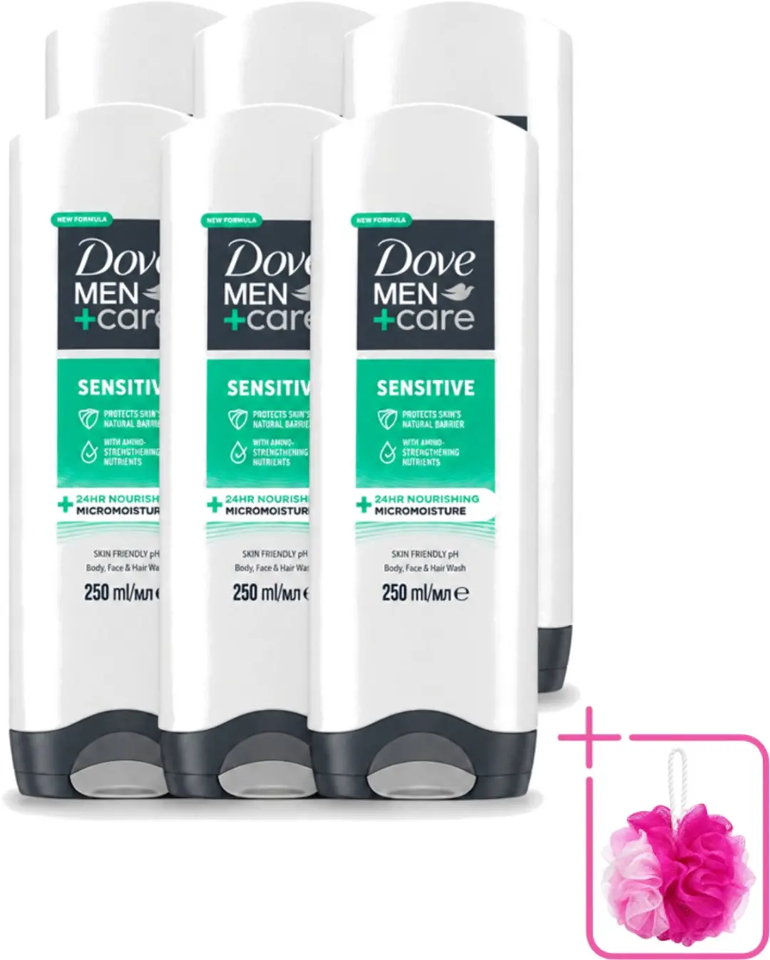 6 x Dove Men+Care