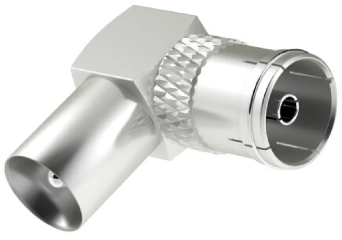 Hama Coax-stekker 90° Adapter 00205202