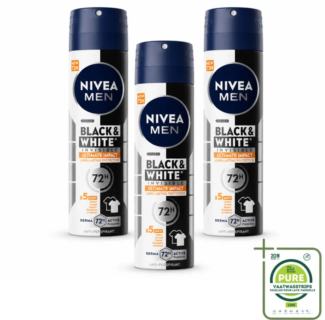 3 x NIVEA MEN