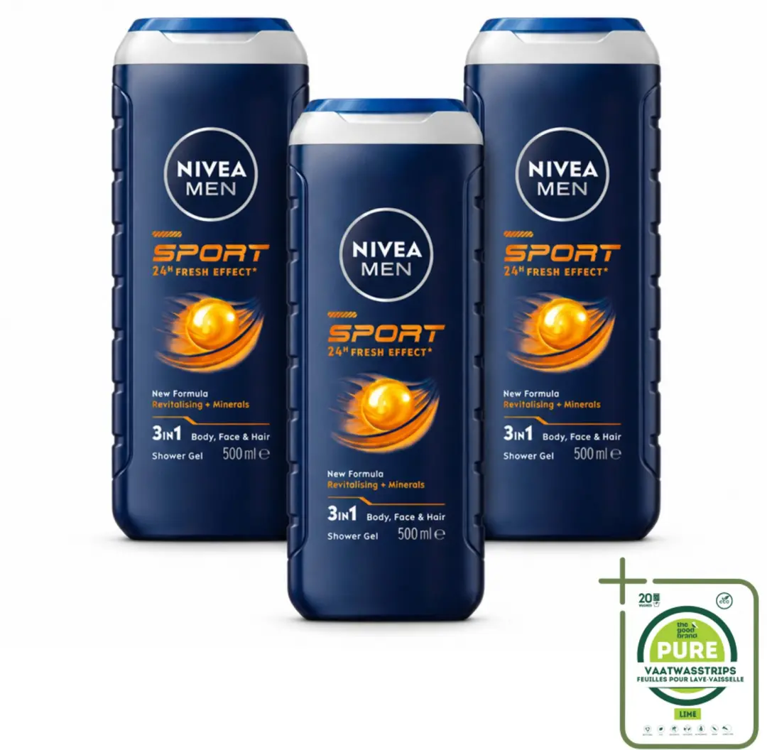 3 x NIVEA MEN