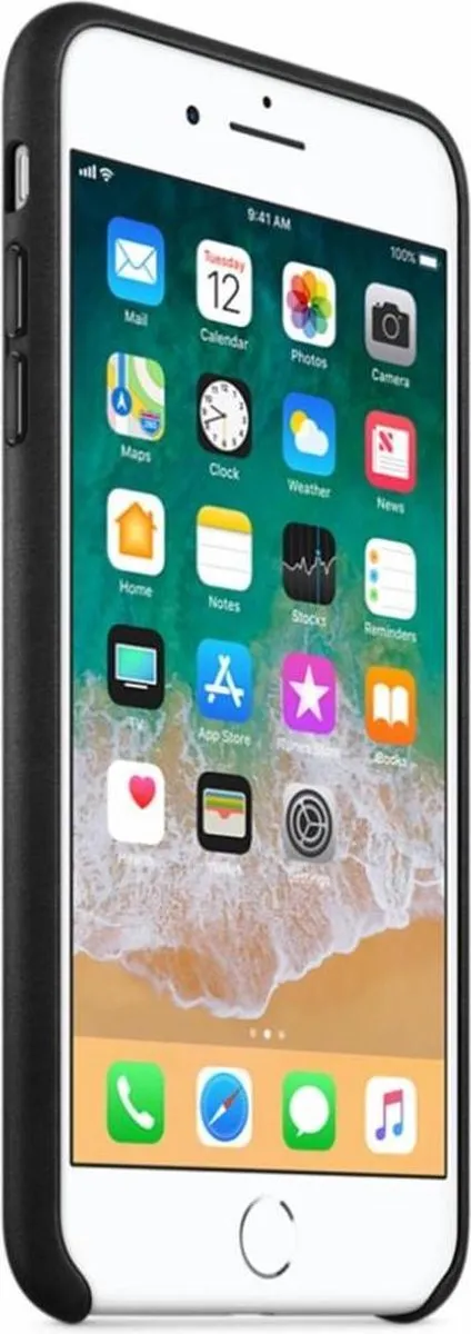 Apple Leren Hoesje iPhone 7/8 Plus MMYJ2ZM/A - Zwart
