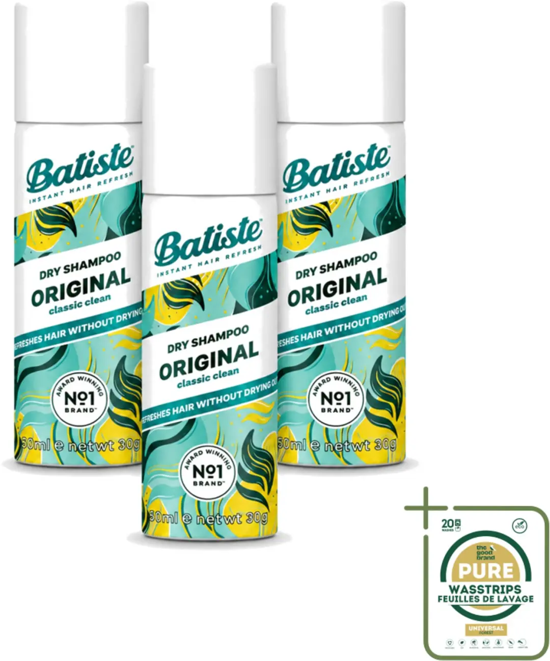 3 x Batiste