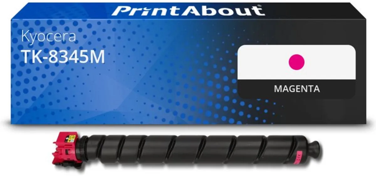 PrintAbout Kyocera TK-8345M Toner Magenta