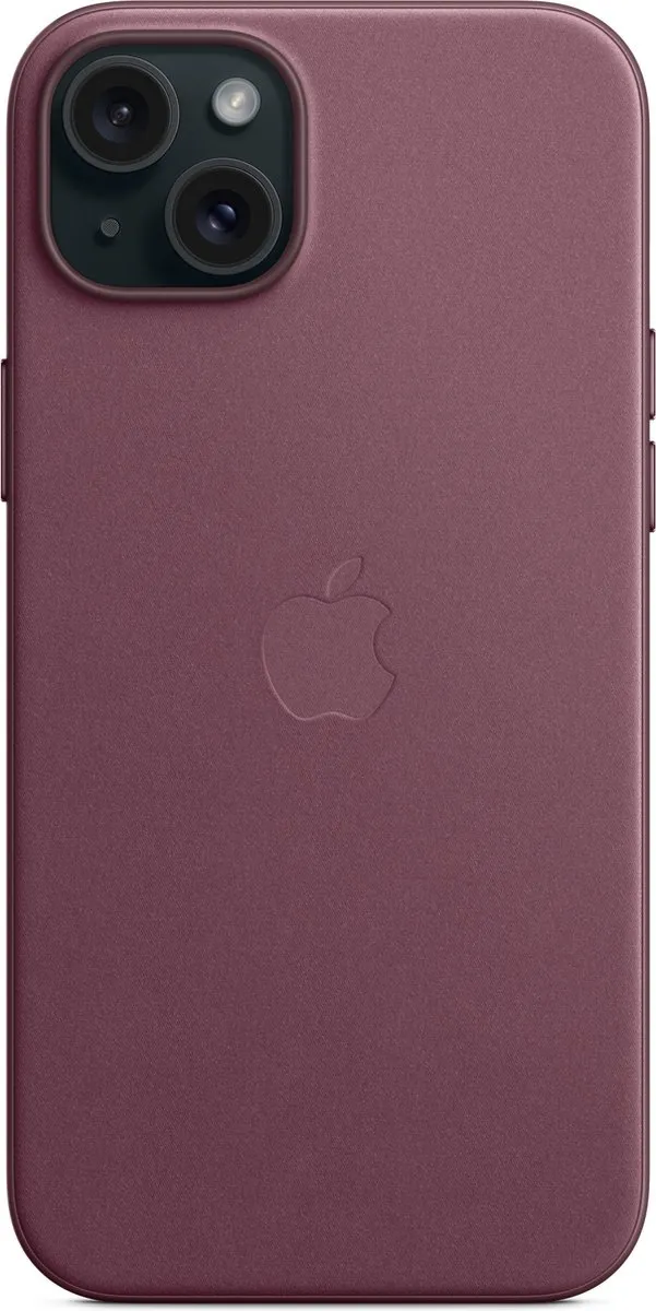 Apple FineWoven Hoes iPhone 15 Plus - Mulberry - MT4A3ZM/A