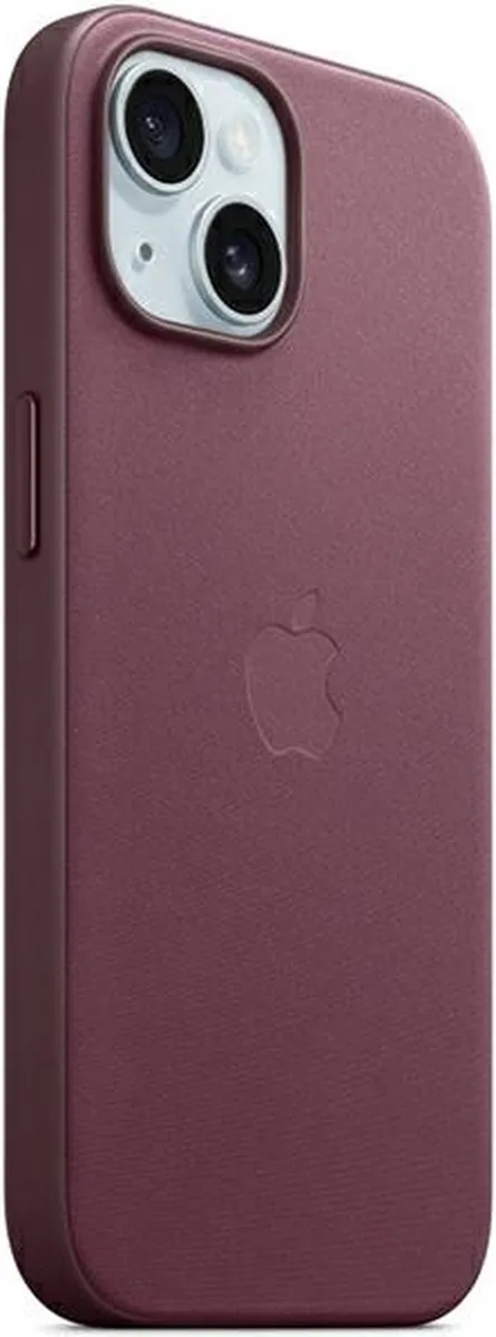 Apple FineWoven Hoes iPhone 15 Plus - Mulberry - MT4A3ZM/A