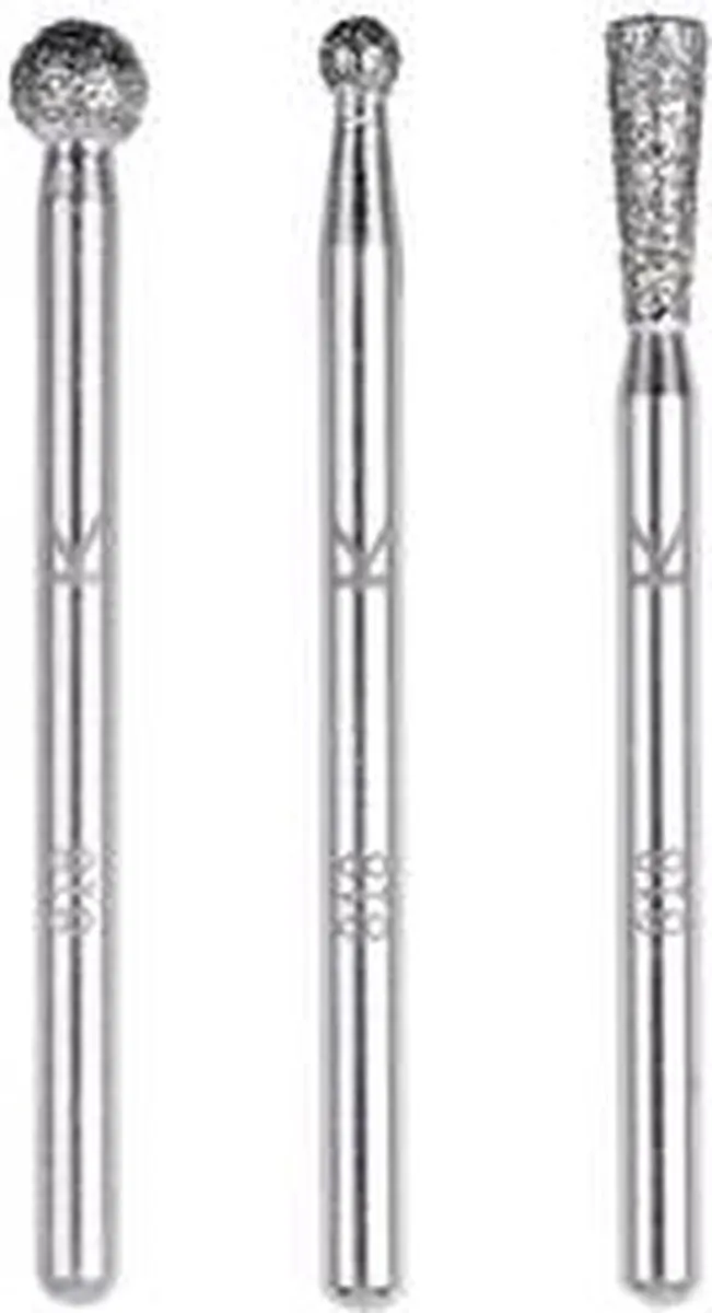 Wolfcraft Diamantslijpstift-set 3-delig 5988000