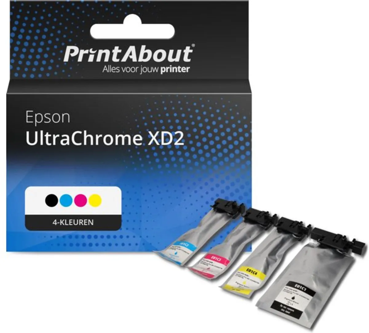 PrintAbout UltraChrome XD2 C13T40D/41/42/43/440 Inktcartridge