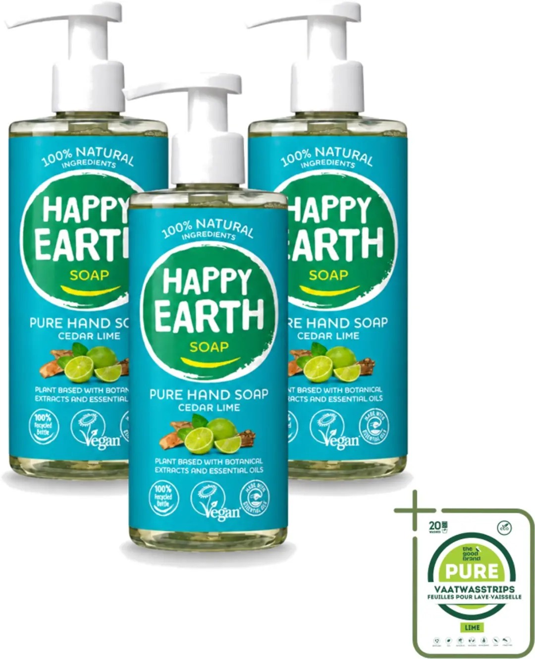 3 x Happy Earth