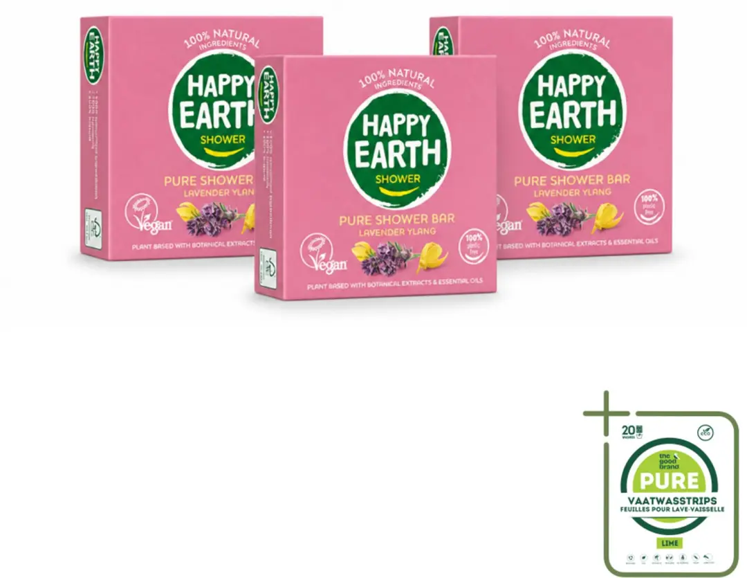 3 x Happy Earth