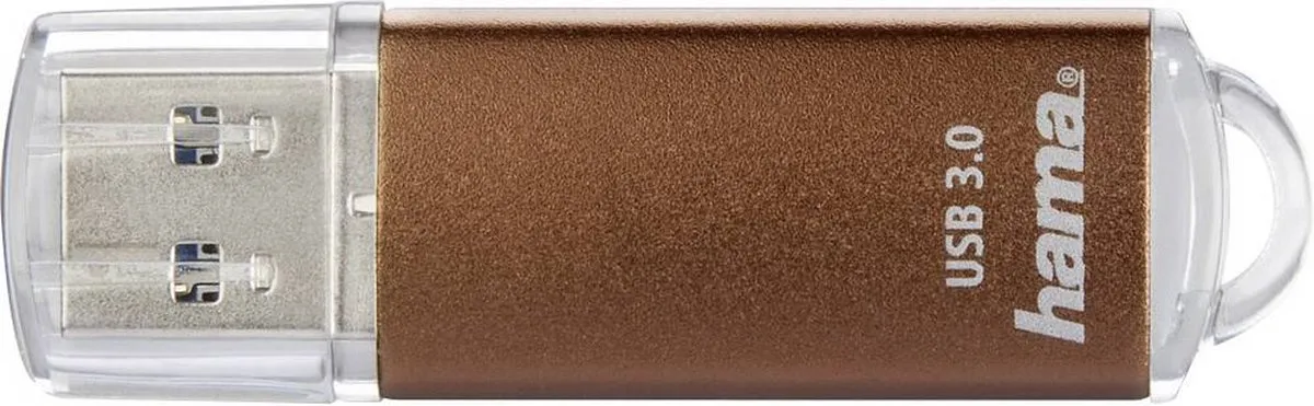 Hama Laeta USB-stick 128GB - Bruin