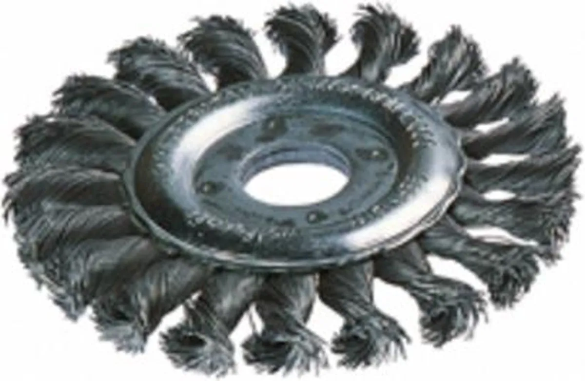 Wolfcraft Staaldraad-schijfborstel 2148000 - 115mm