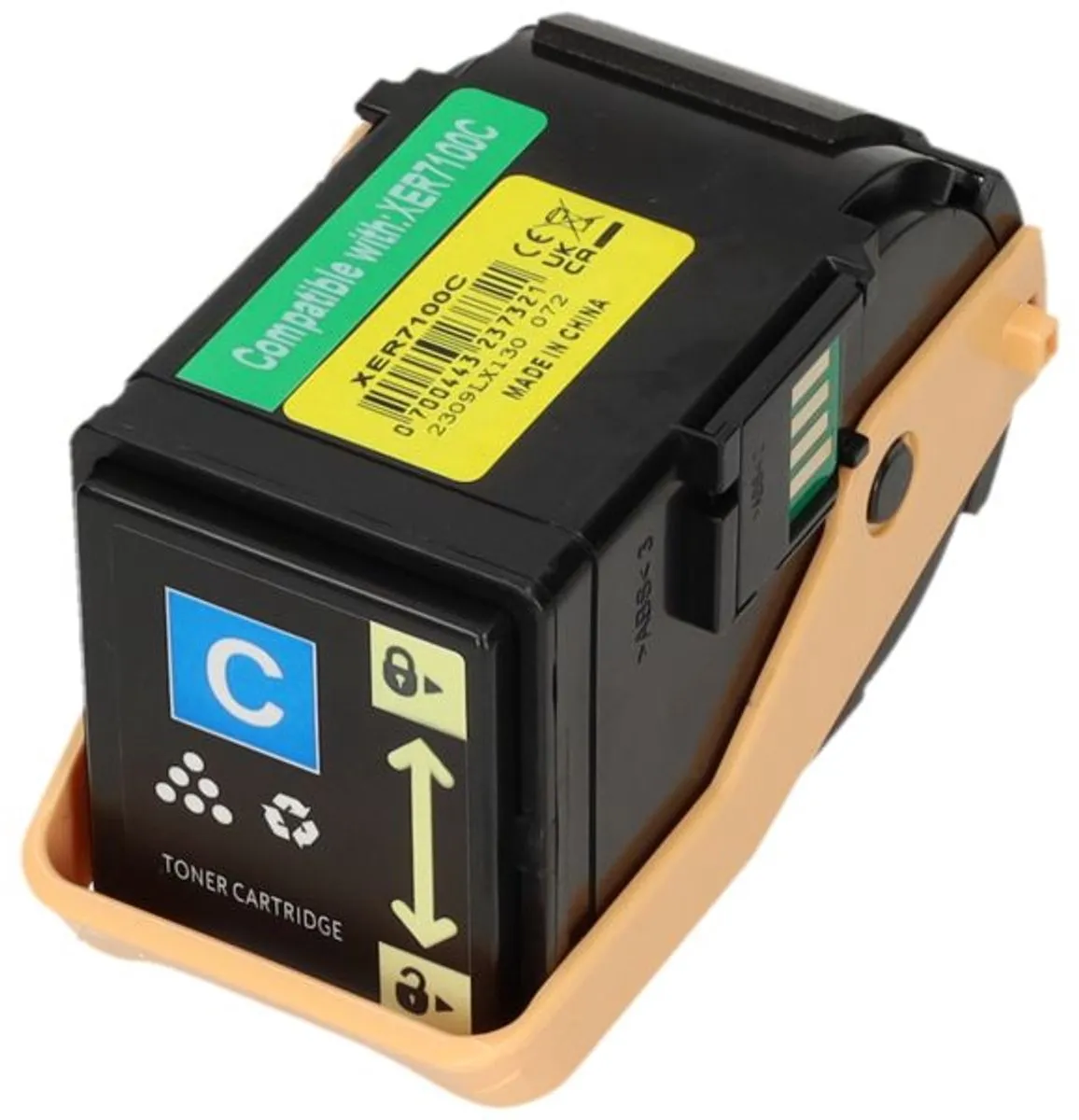 PrintAbout Xerox 106R02599 Toner Cyaan - 5.000 pagina's