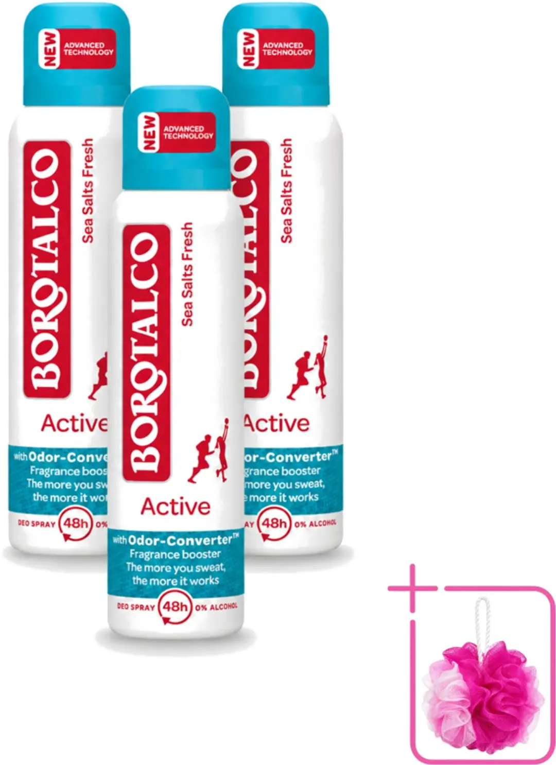 3 x Borotalco