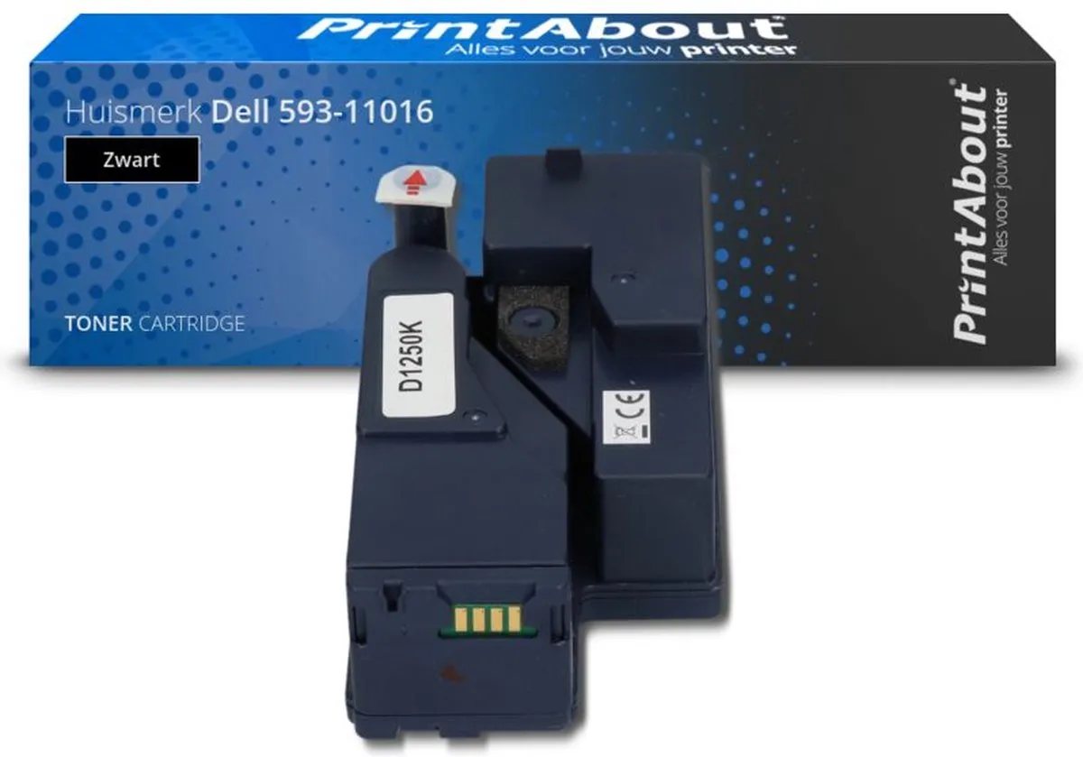 PrintAbout Huismerk Dell 593-11016 Toner Zwart - 2.250 Pagina's