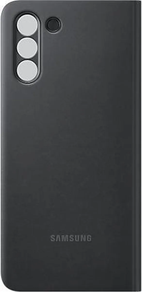 Samsung Clear View Cover EF-ZG996CBEGEE - Galaxy S21 Plus - Zwart