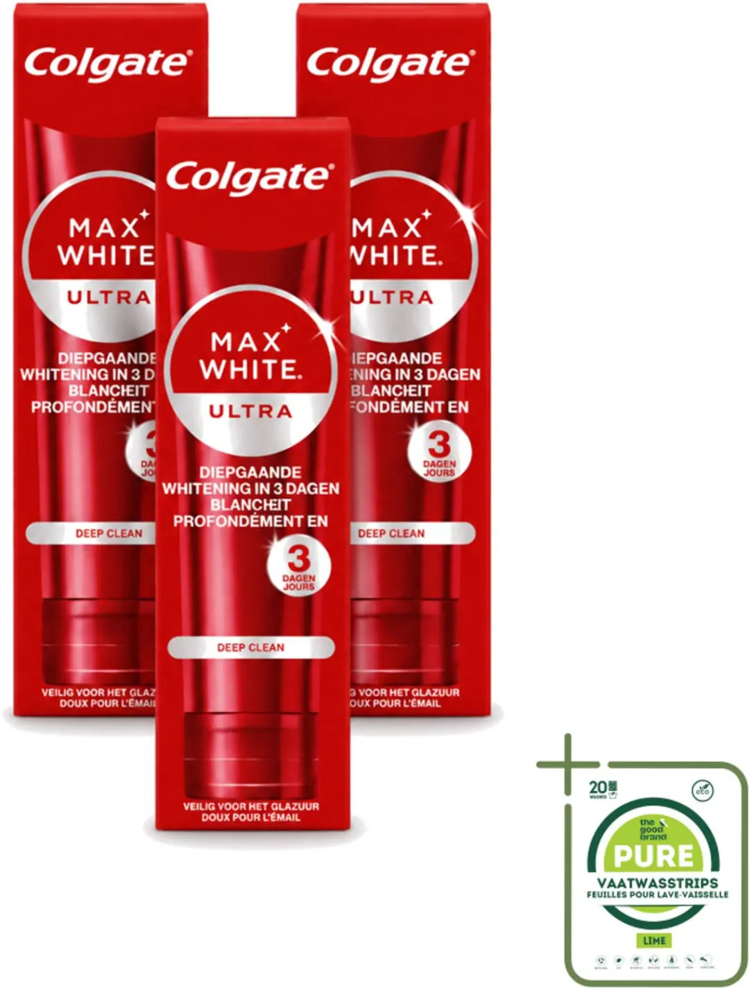 3 x Colgate
