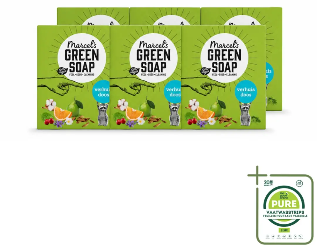 6 x Marcel's Green Soap