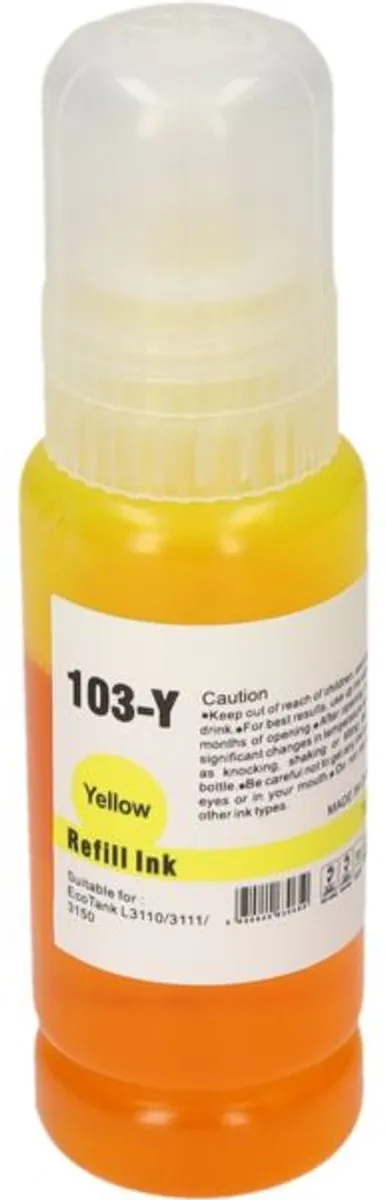 PrintAbout Inktcartridge C13T00S44A Geel