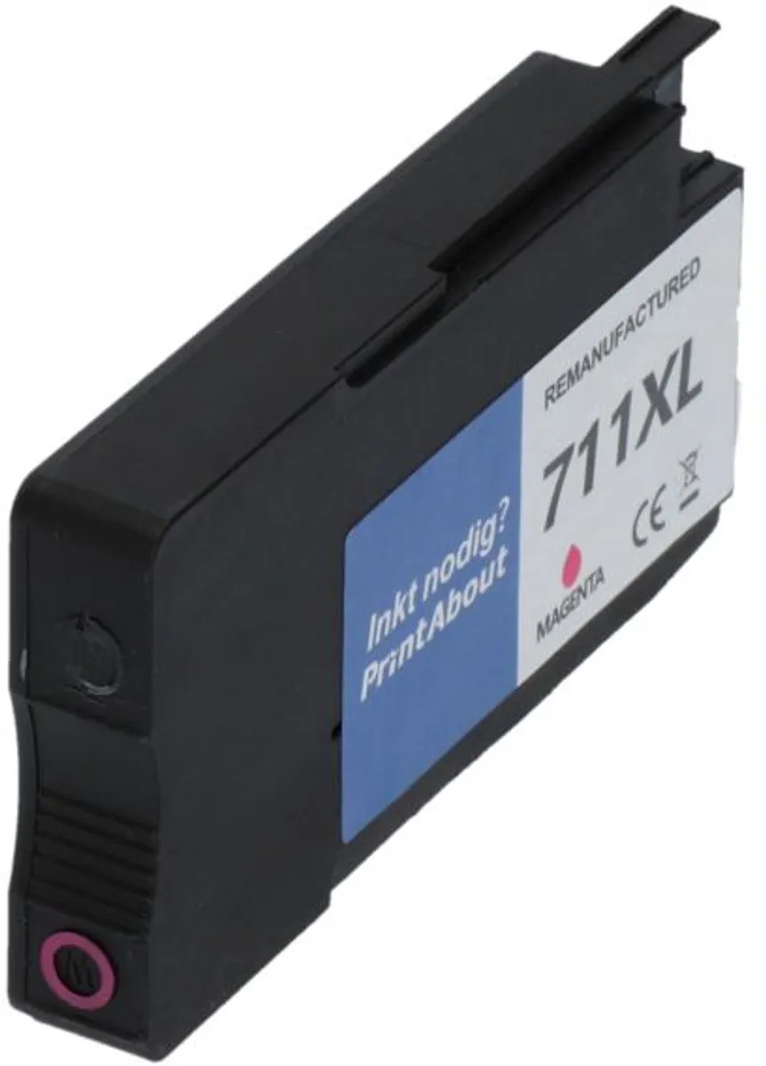 PrintAbout Inktcartridge CZ131A Magenta - 80ml - o.a. HP DesignJet T520