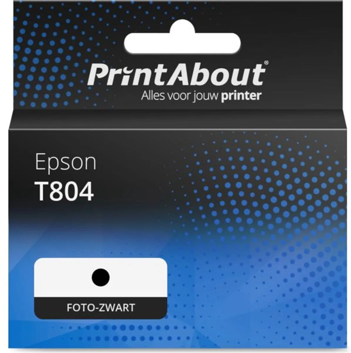 PrintAbout Epson T8041-PA Inktcartridge Foto-zwart