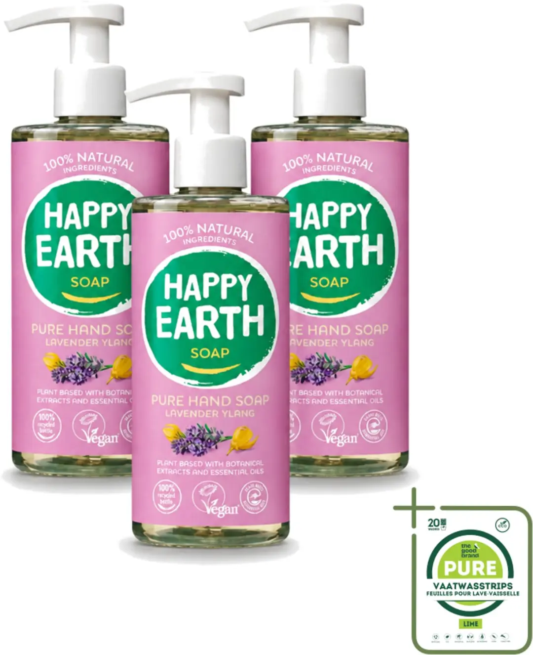 3 x Happy Earth