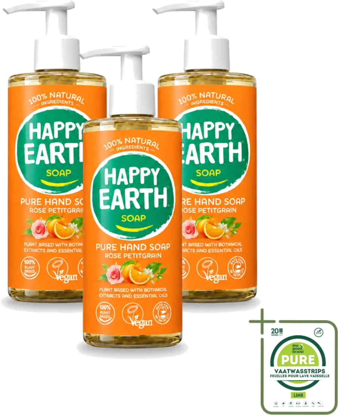 3 x Happy Earth