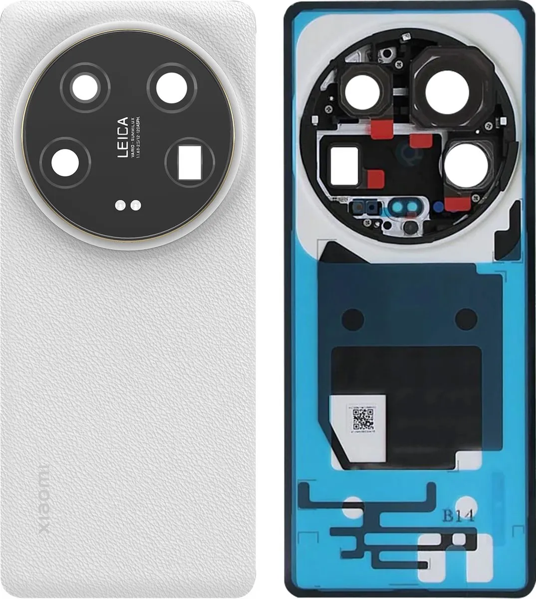 Xiaomi 14 Ultra Achterkant Hoes - Wit