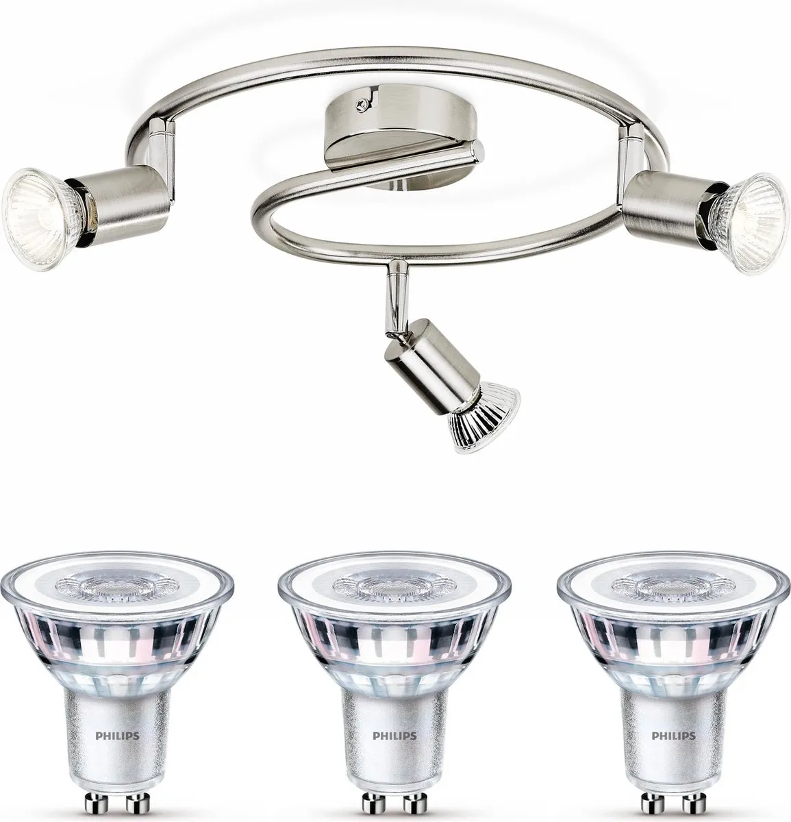 Philips Limbali Opbouwspot Mat Chroom