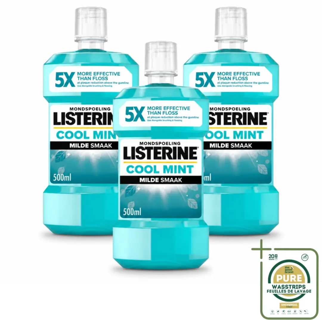 3 x Listerine