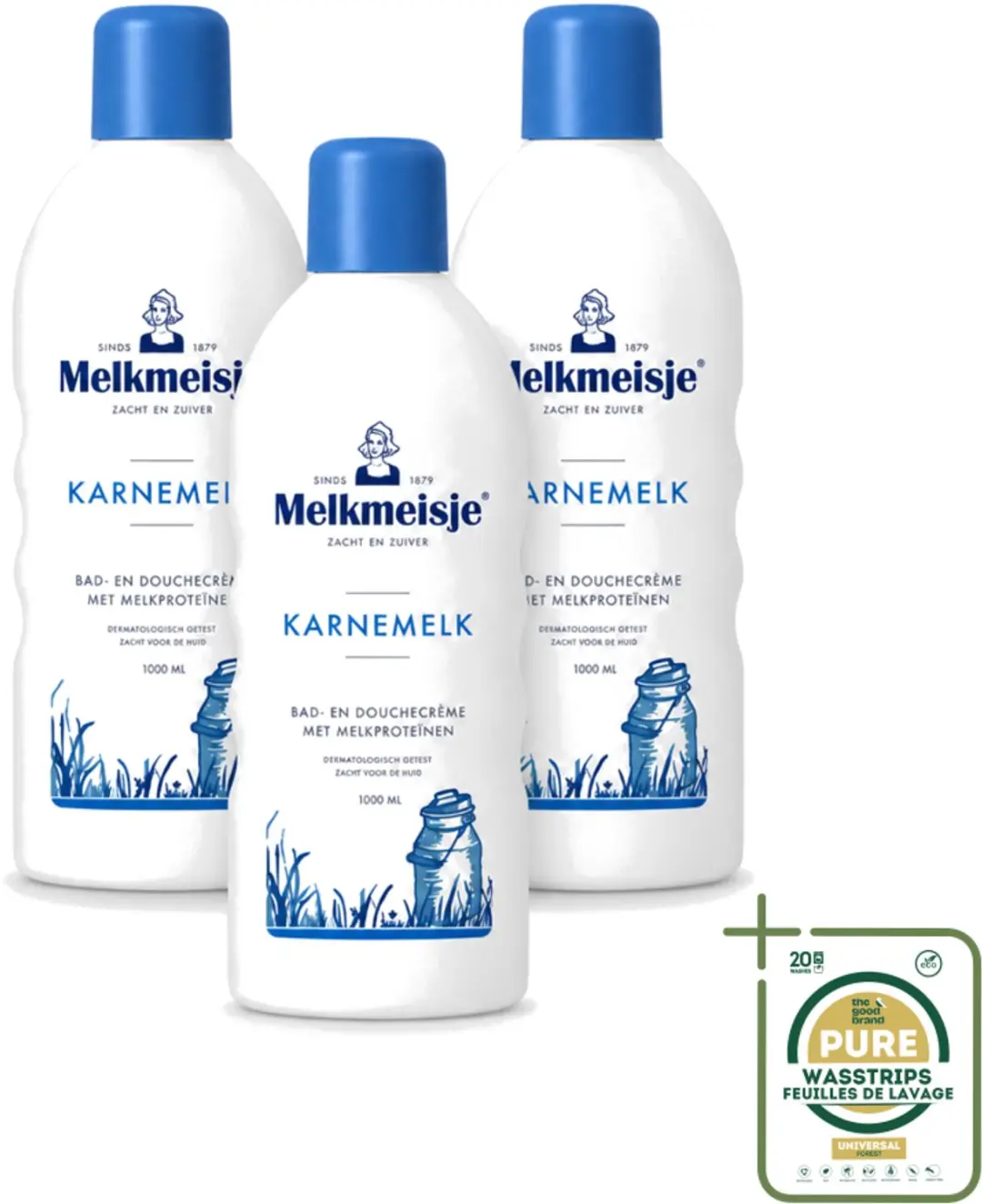 3 x Melkmeisje