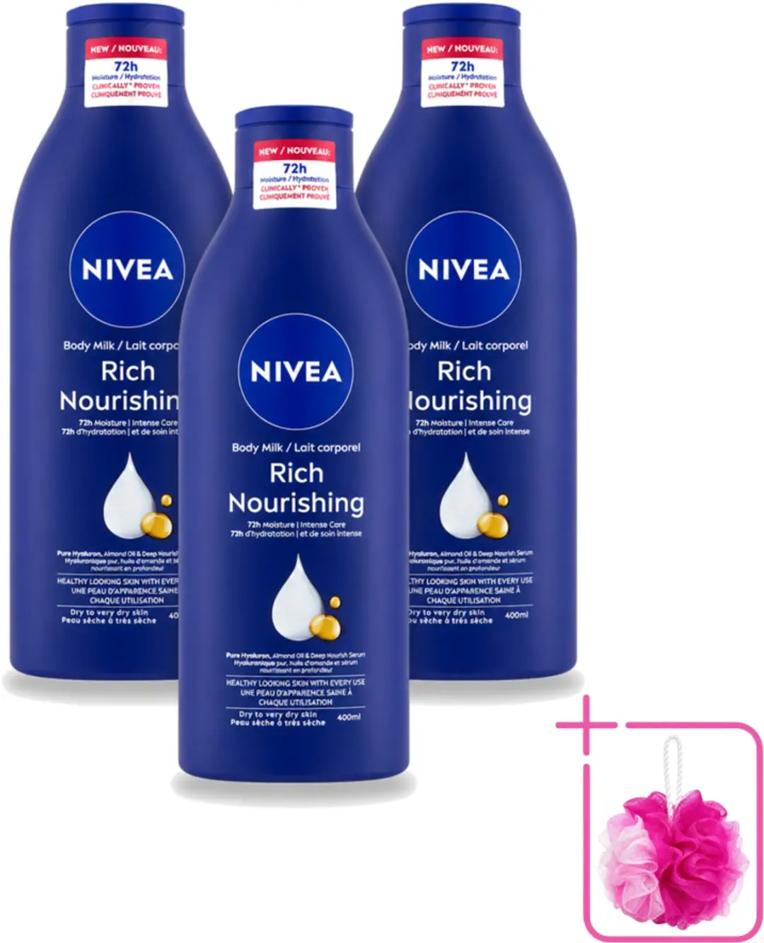 3 x Nivea