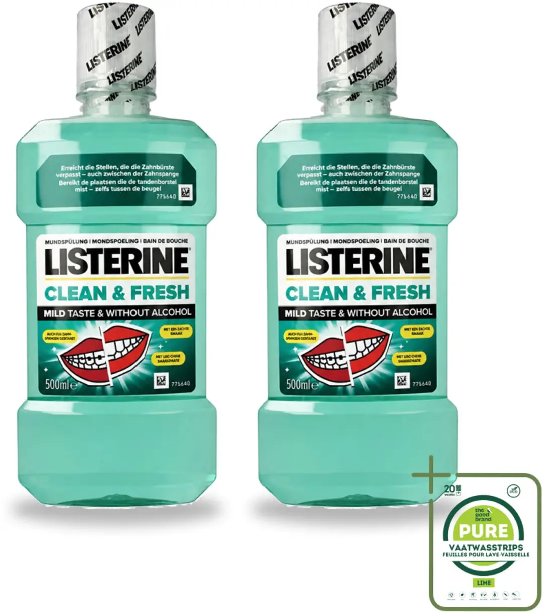2 x Listerine