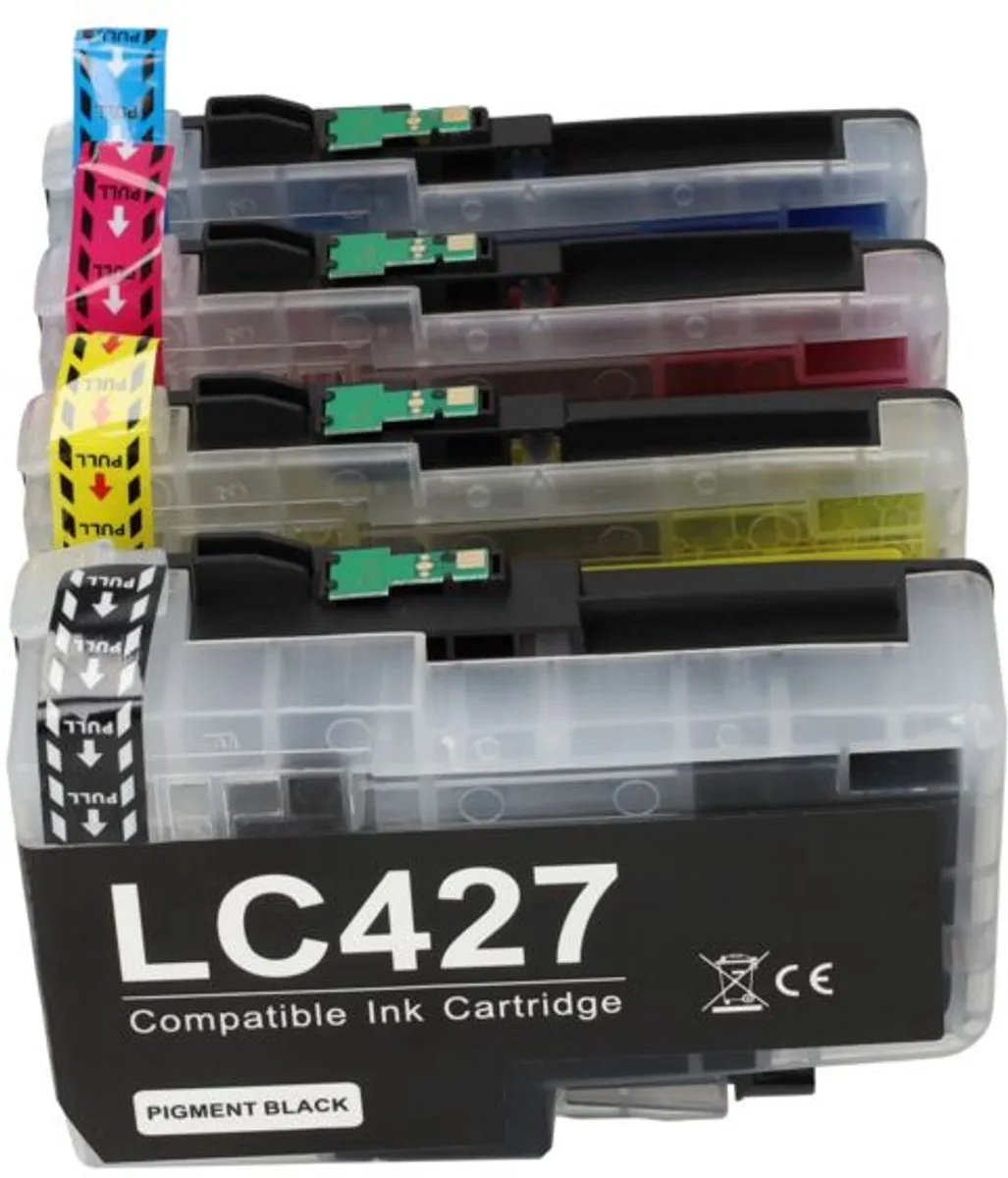 PrintAbout LC-427VAL Inktcartridge 4-kleuren - 8.250 pagina's - Brother
