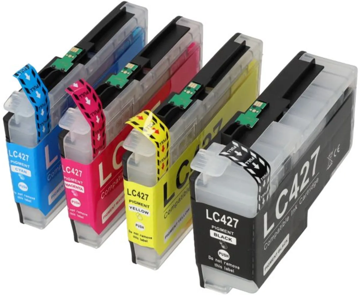 PrintAbout LC-427VAL Inktcartridge 4-kleuren - 8.250 pagina's - Brother