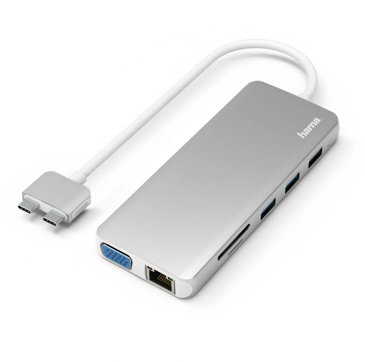 Hama 00200133 USB-C Dockingstation - Antraciet