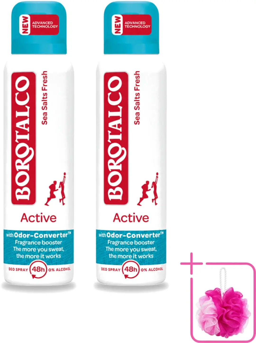 2 x Borotalco