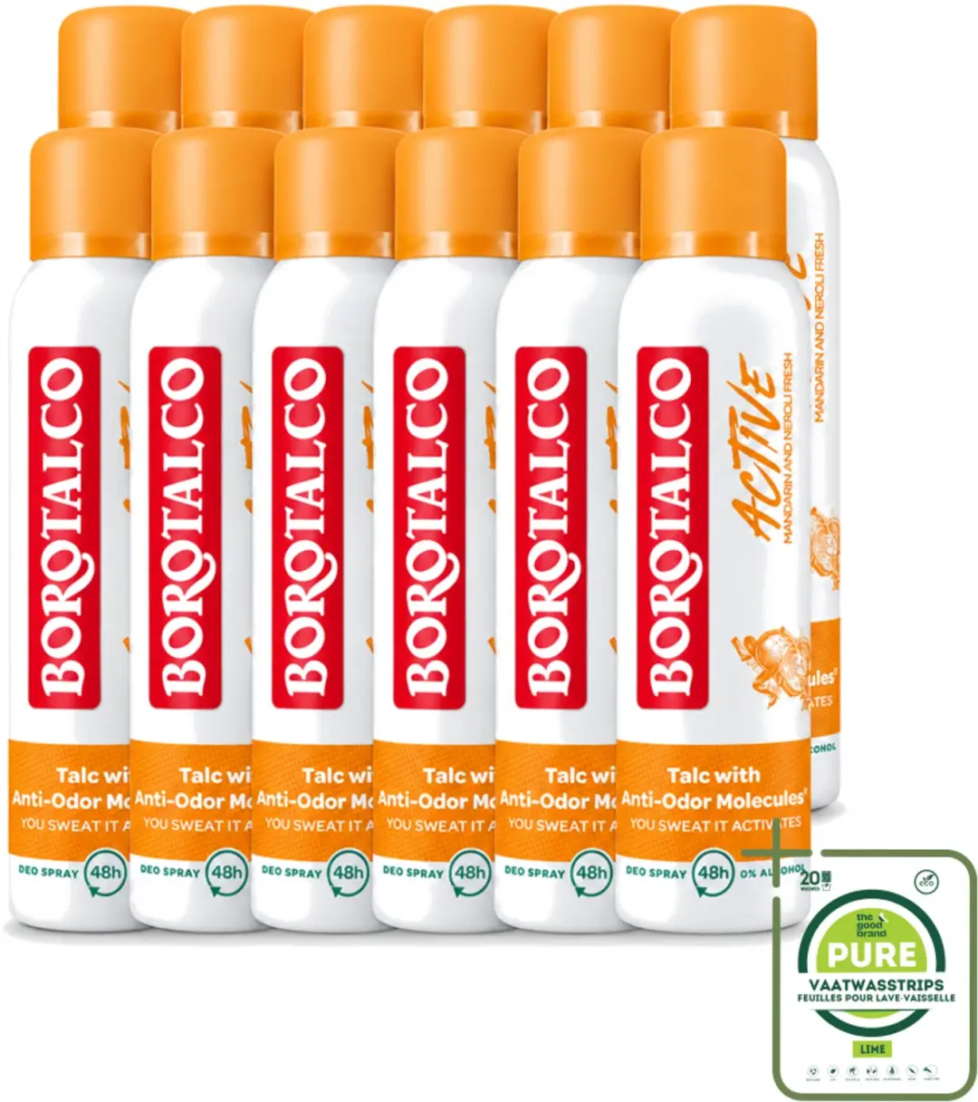 12 x Borotalco