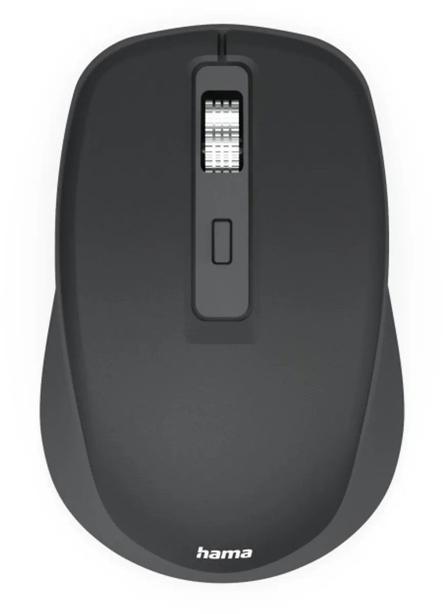 Hama WM-450 - Optische draadloze muis - 7 knoppen - 2.4 GHz RF & BT - Stil - Zwart