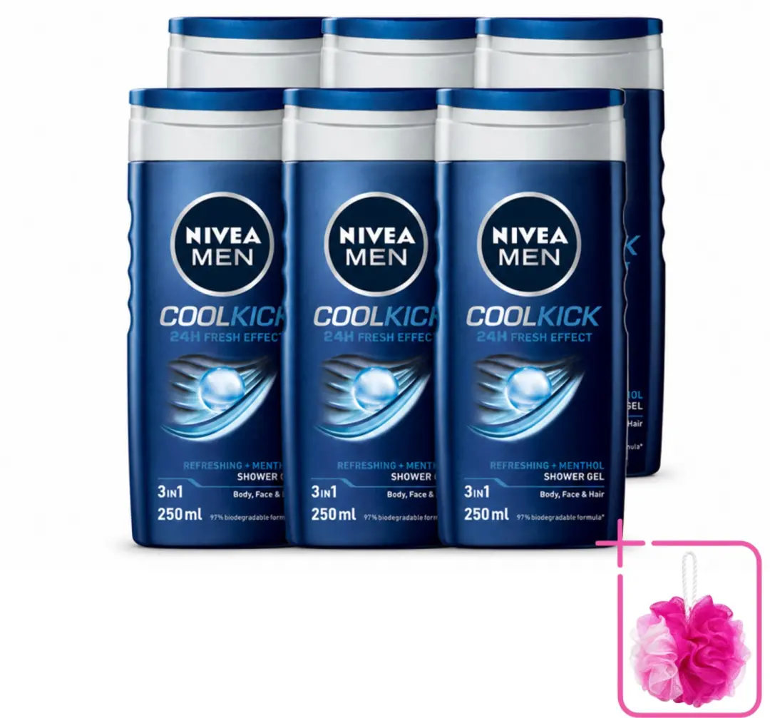 6 x NIVEA MEN