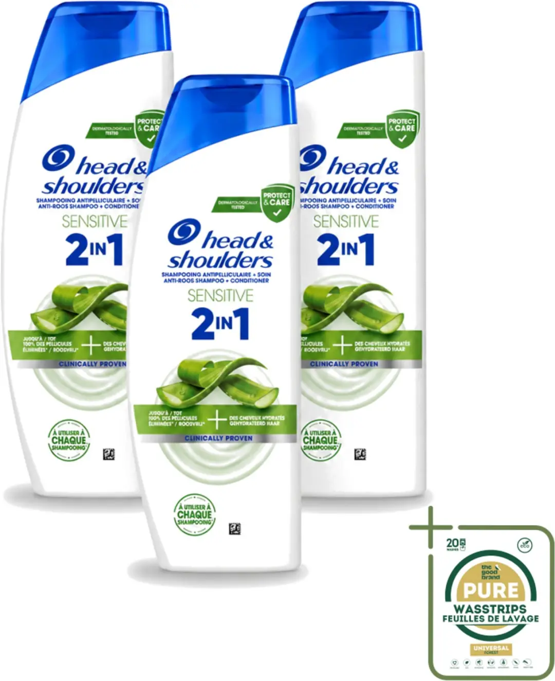 3 x Head & Shoulders