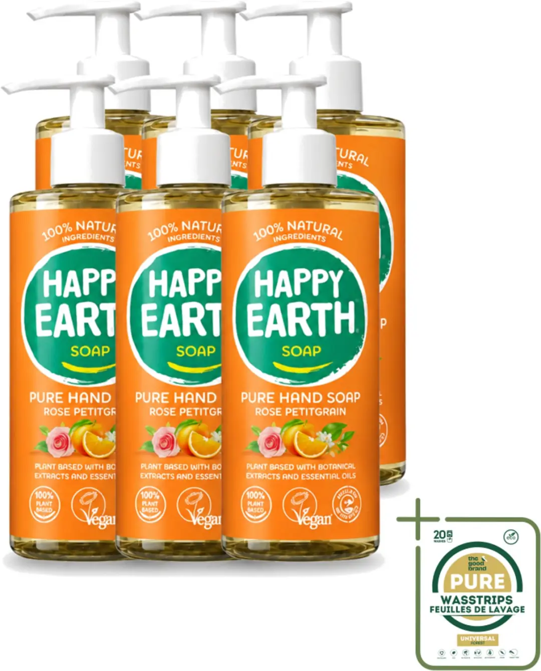 6 x Happy Earth