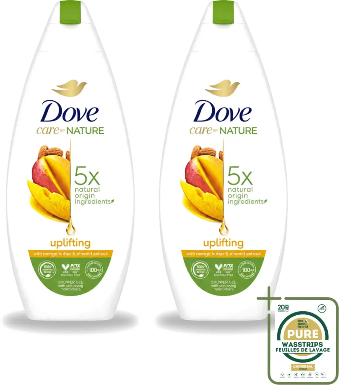 2 x Dove Care By Nature