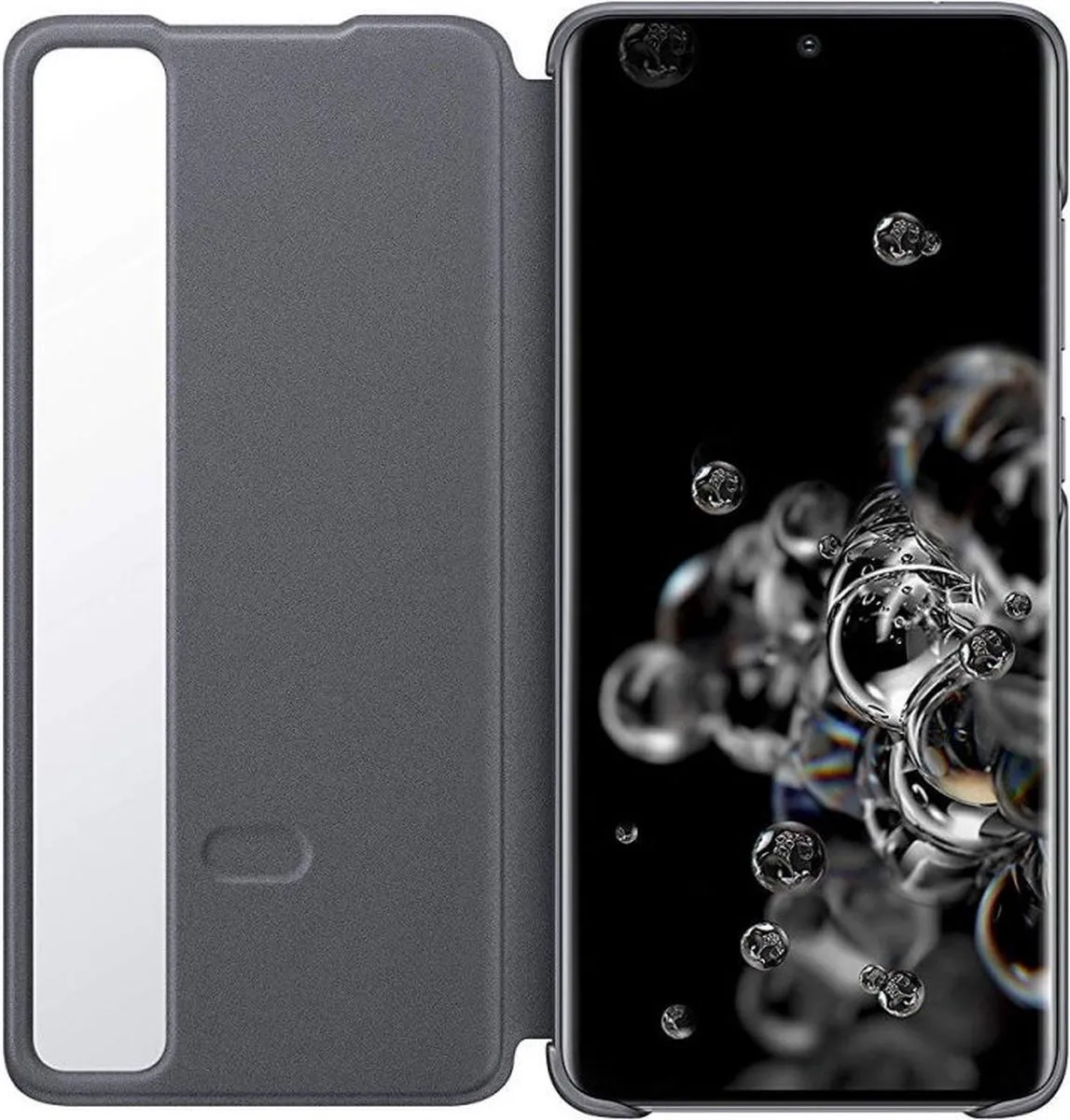 Samsung Clear View Hoesje Galaxy S20 Ultra - Grijs