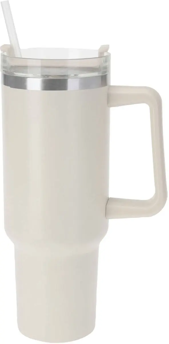 Excellent Houseware Drinkbeker RVS 1200ml Multicolor - afbeelding 2 van 3