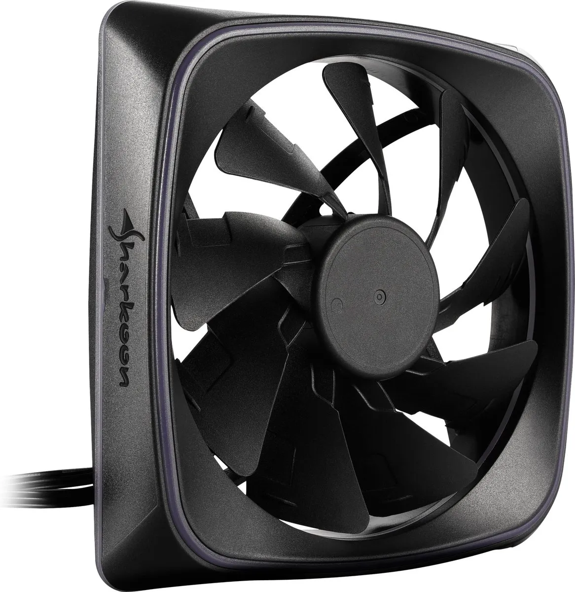 Sharkoon 4044951028924 RGB Ventilator 120mm - Zwart