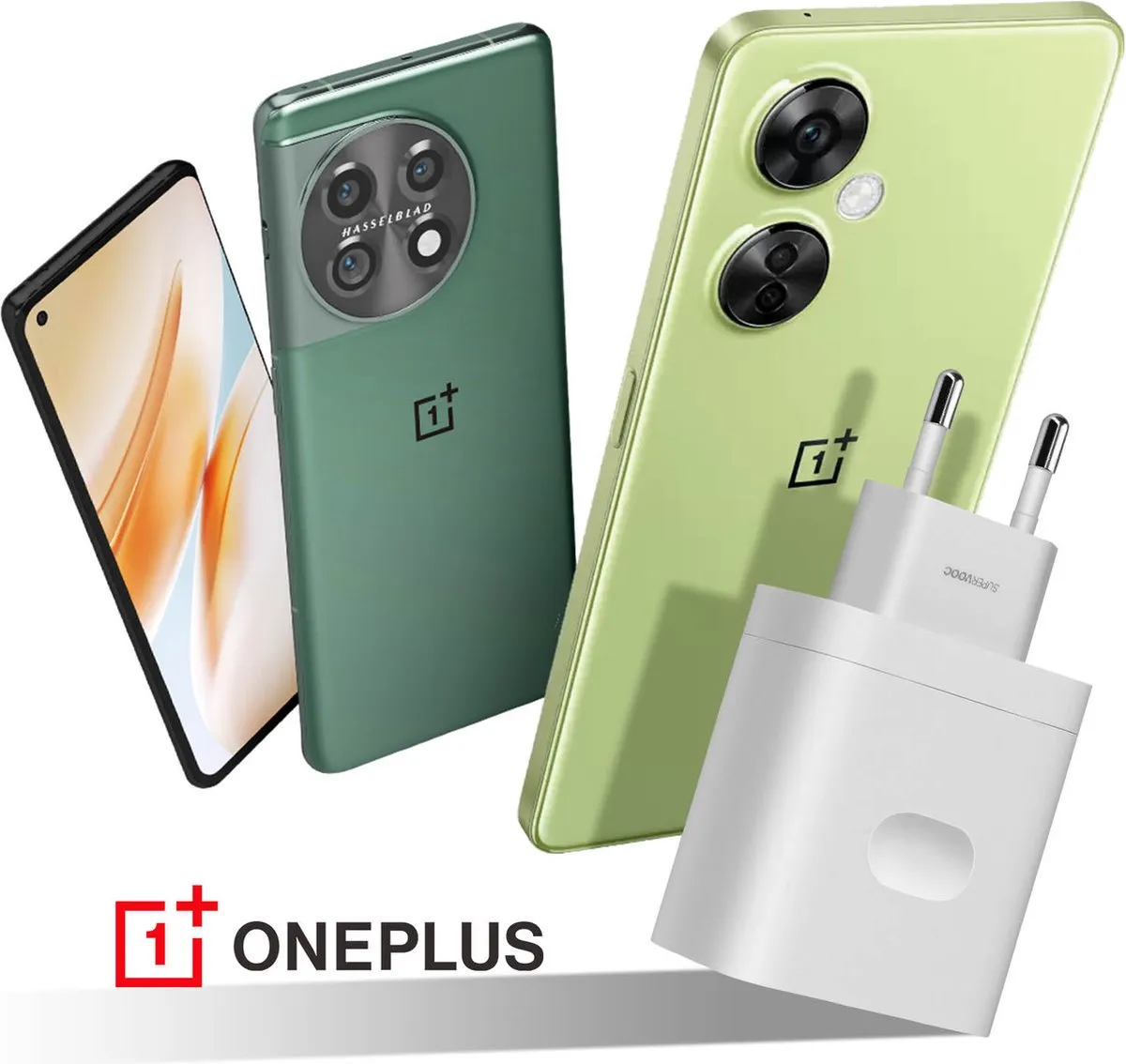 OnePlus Originele Power Adapter 80W - USB-C - Wit