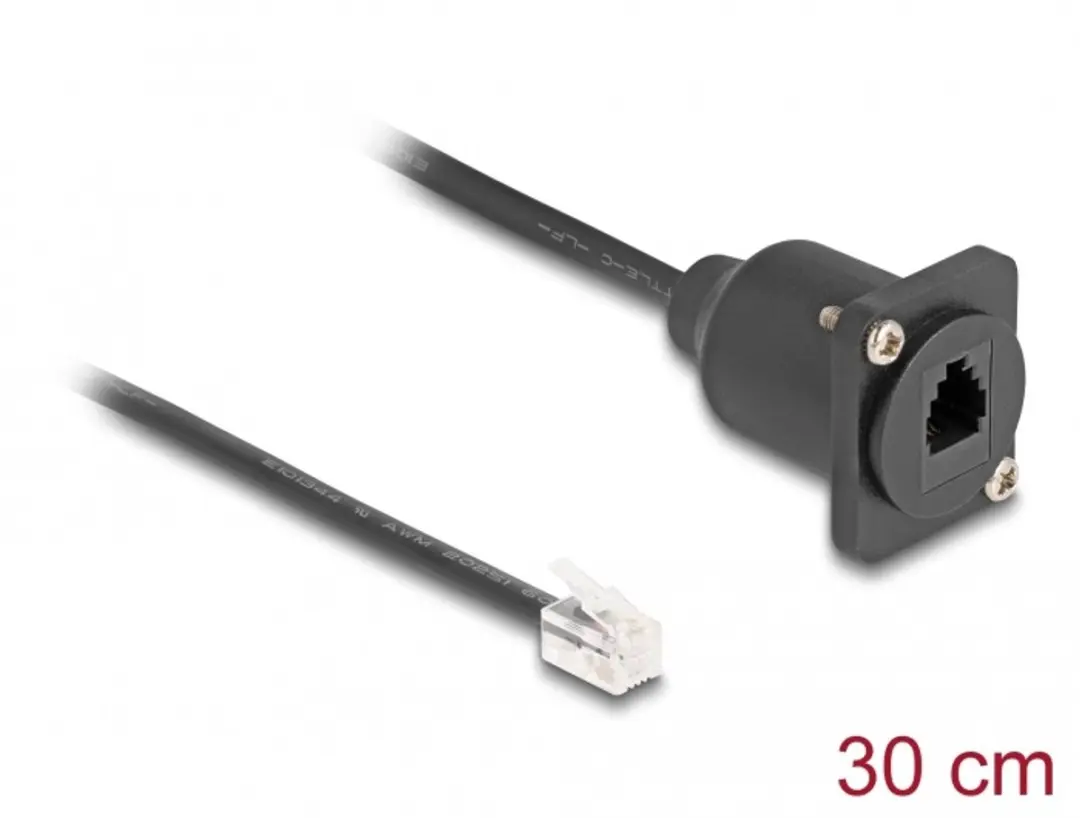 Delock D-type RJ10 Kabel 30cm