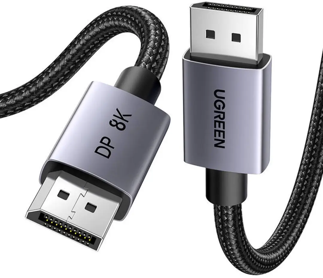 Ugreen DisplayPort Kabel 1m - Zwart - afbeelding 2 van 3